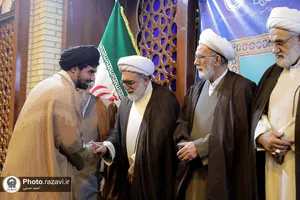 جشن تلبس طلاب حوزه علمیه خراسان رضوی