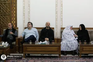 دیدار عوامل فیلم صیاد با تولیت آستان قدس رضوی