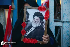 تشییع پیکر رهبر شهید انقلاب در مشهد مقدس-2