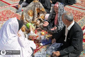 مراسم تحویل سال 1404 در حرم مطهر رضوی-1