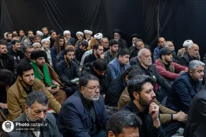مجلس روضه فاطمیه در حرم مطهر رضوی-1