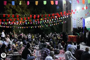 جشن شب عید غدیر در مجموعه فرهنگی شهدا