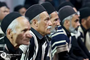 عزاداری هیئات مذهبی چهارمحال و بختیاری در حسینیه حرم