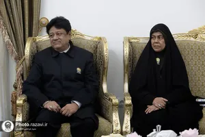 دیدار دو خیر هندی با قائم مقام تولیت آستان قدس رضوی