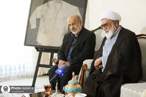 دیدار تولیت آستان قدس رضوی با خانواده شهدای جنگ ١٢ روزه - 2