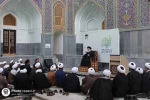 سخنرانی آیت الله علم الهدی در جمع طلاب مدرسه تابستانه دارالعلم
