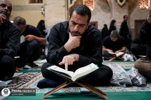 محفل تلاوت قرآن در &laquo;حسینیه ایران&raquo;