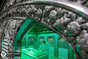 آئین غبارروبی ضریح مطهر امام رضا(ع) برگزار شد