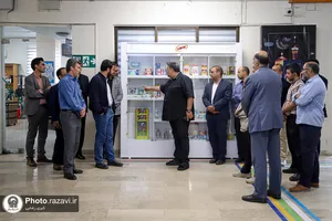 بازدید کارکنان آستان قدس رضوی از کارخانه لبنی رضوی
