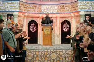عزاداری شهادت حضرت زهرا سلام&zwnj;الله علیها در رواق امام خمینی (ره)
