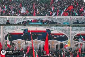 تشییع پیکر رهبر شهید انقلاب در مشهد مقدس-4