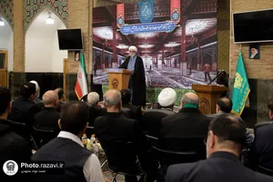 مراسم آغاز عملیات احداث رواق امیرالمومنین(علیه&zwnj;السلام)