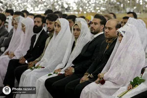 دیدار ۱۱۴ زوج دانشجوی دانشگاه&zwnj;های مشهد با تولیت آستان قدس رضوی