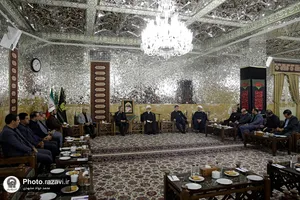 دیدار اعضای مجمع نمایندگان خراسان رضوی با تولیت آستان قدس رضوی