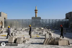 بازدید اعضای روابط عمومی&zwnj;های آستان قدس رضوی از پروژه&zwnj;های عمرانی حرم مطهر
