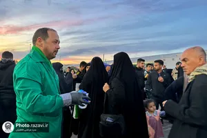موکب امام رضا علیه&zwnj;السلام در کاظمین