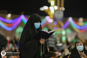 مراسم تحویل سال 1402 در حرم مطهر رضوی - 2