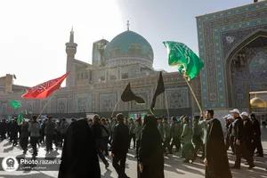 مراسم عزاداری هیئت عالم آل محمد(علیه السلام) ویژه خادمین بارگاه رضوی