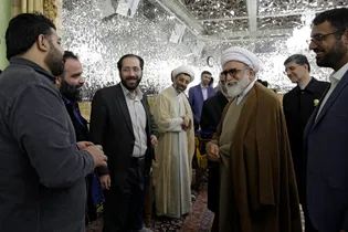 دیدار جمعی از برنامه‌سازان ماه مبارک رمضان با تولیت آستان قدس رضوی
