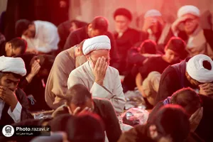 عزاداری شب شهادت امام سجاد علیه&zwnj;السلام در مدرسه دارالعلم