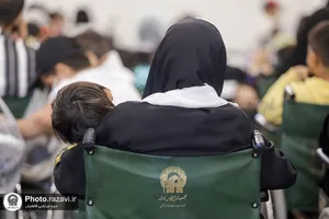 تشرف کاروان معین&zwnj;الضعفا به حرم مطهر رضوی