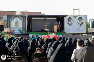 مراسم گرامیداشت هفتمین روز تدفین شهید گمنام زائر شهر رضوی