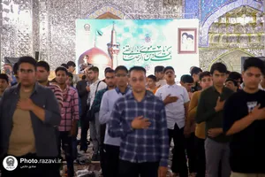تشرف دانش&zwnj;آموزان مدارس استثنایی کشور به حرم مطهر رضوی-2
