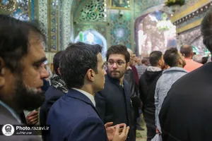 تشرف سرکنسول جدید پاکستان در مشهد به حرم مطهر رضوی
