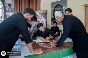 موکب خدمت رسانی دربیرستان امام رضا علیه&zwnj;السلام واحد چناران