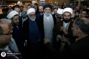 حضور تولیت آستان قدس رضوی در مسجد جامع خرمشهر