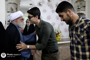 دیدار تولیت آستان قدس رضوی با خانواده شهدا و جانبازان