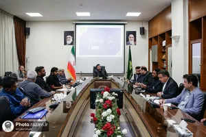 دیدار مدیران قافله سالار کراچی با مدیران بین&zwnj;الملل آستان قدس رضوی