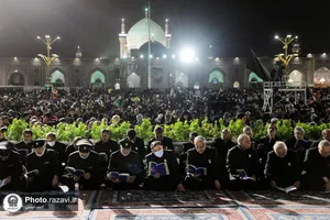 مراسم احیا شب نوزدهم ماه مبارک رمضان در حرم مطهر رضوی - 1