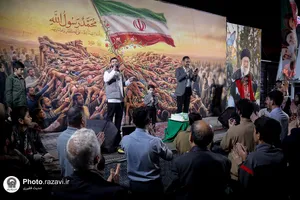 برگزاری جشن میلاد حضرت زینب سلام&zwnj;الله علیها در موکب جوانان رضوی