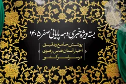 روایت خدمت رضوی در دهه پایانی صفر