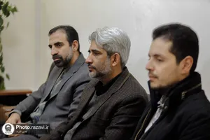 دیدار مدیرکل انتقال خون خراسان رضوی با مدیر عالی حرم مطهر رضوی