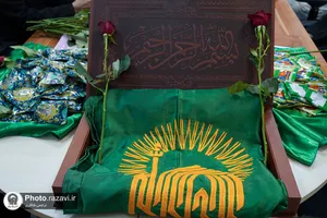 حضور خدام حرم مطهر رضوی در بیمارستان منتصریه