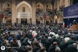 عزاداری روز عاشورای حسینی با حضور تولیت آستان قدس رضوی