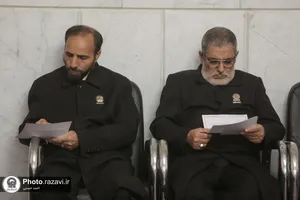 مراسم گلریزان آزادسازی زندانیان در حرم مطهر رضوی