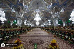 آیین نقاره نوازی روز میلاد امام رضا(علیه&zwnj;السلام)