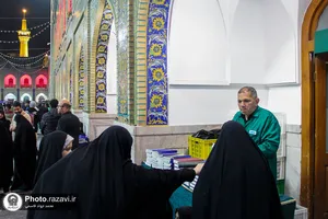 مراسم احیا شب بیست و سوم ماه مبارک رمضان در حرم مطهر رضوی-3