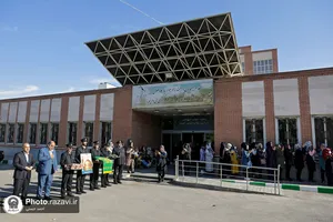 حضور جمعی از خدام حرم در مرکز نابینایان امام رضا علیه السلام