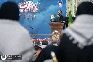 تشرف خانواده شهدای جنگ رمضان استان خوزستان به حرم امام رضا علیه&zwnj;السلام
