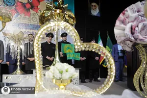 آیین اهدای 1000 سری جهیزیه به زوجین سراسر کشور