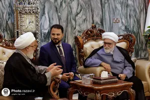 تشرف تولیت آستان قدس رضوی به حرم مطهر امام حسین(علیه&zwnj;السلام)