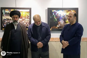 افتتاح نمایشگاه &laquo;مسیر عشق&raquo; در حرم مطهر رضوی
