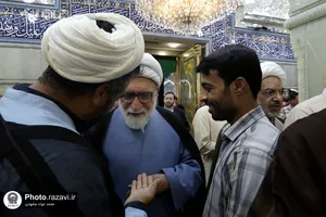 تشرف تولیت آستان قدس رضوی به حرم مطهر امام حسین(علیه&zwnj;السلام)