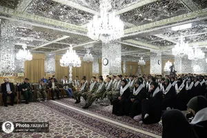 دیدار فعالان بسیج دانش&zwnj;آموزی شهرستان مشهد با تولیت آستان قدس رضوی