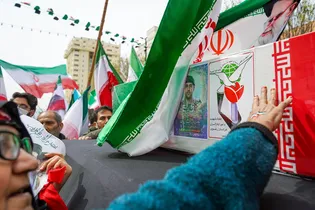 راهپیمایی روز قدس در مشهد-۱