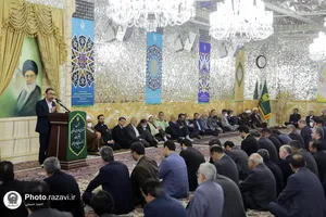 دیدار مدیران اجرایی استان با تولیت آستان قدس رضوی